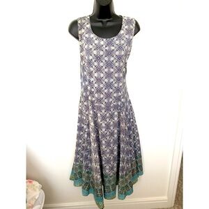 Bohemia dress large multi print. Designed in Scandinavia